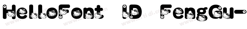 HelloFont ID FengGu字体转换